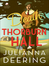 Cover image for Death at Thorburn Hall